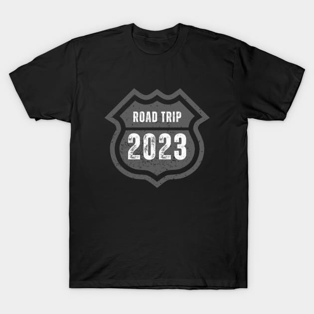 Road Trip 2023 T-Shirt by TrailDesigned